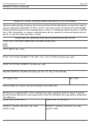 Form SSA-632-BK Request for Waiver of Overpayment Recovery or Change in Repayment Rate, Page 8