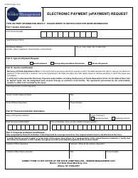 Form AC3243-S Electronic Payment (Epayment) Request - New York