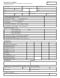 Document preview: Form SFN59209 Progress Estimate - North Dakota