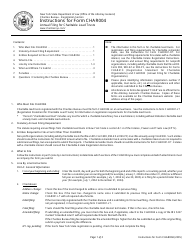 Instructions for Form CHAR004 Annual Filing for Charitable Lead Trusts - New York