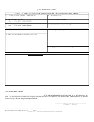 Form SCF-4 Complaint of Discrimination - New Jersey, Page 2