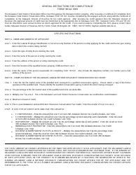 Form 1801AC 0009 Application and Computation Schedule for Claiming Delaware Land &amp; Historic Resource Conservation Tax Credits - Delaware, Page 2