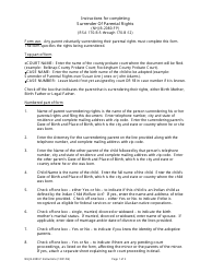 Document preview: Instructions for Form NHJB-2080-FP Surrender of Parental Rights - New Hampshire