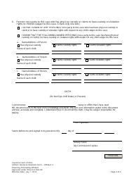 Affidavit 3 Parenting Proceeding Affidavit (R.c 3127.23(A)) - Ohio, Page 4