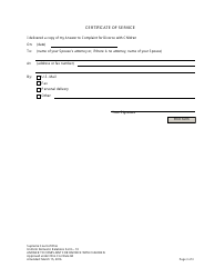 Uniform Domestic Relations Form 10 Answer to Complaint for Divorce With Children - Ohio, Page 3