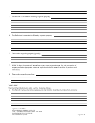 Uniform Domestic Relations Form 12 Final Judgment for Divorce With Children - Ohio, Page 5