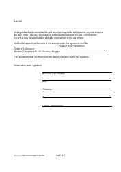 Form WCSI-3 Securities Deposit Agreement - New Hampshire, Page 2