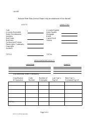Form WCSI-1A Workers' Compensation Self-insurance Application - Group - New Hampshire, Page 2