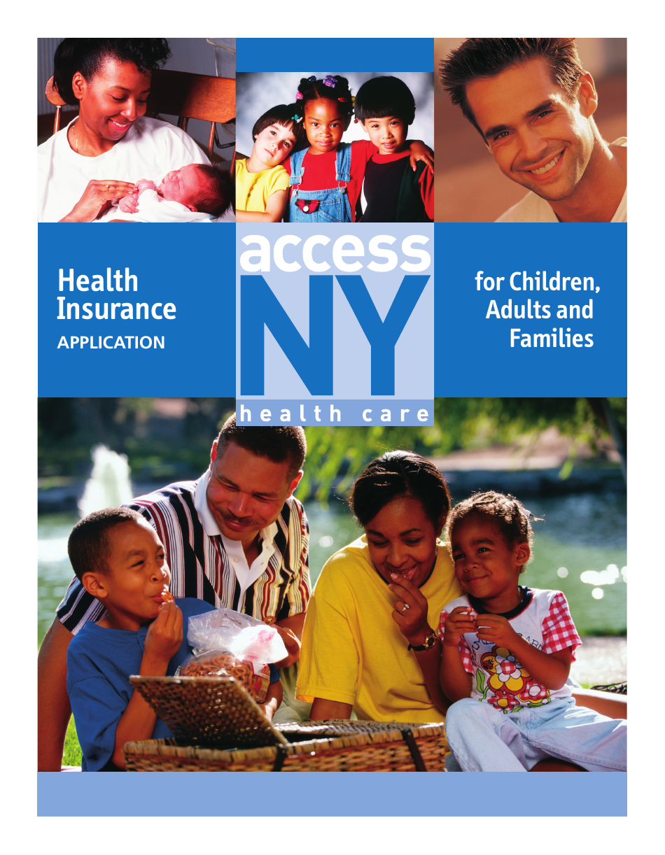 Form DOH-4220 Health Insurance Application - New York, Page 1