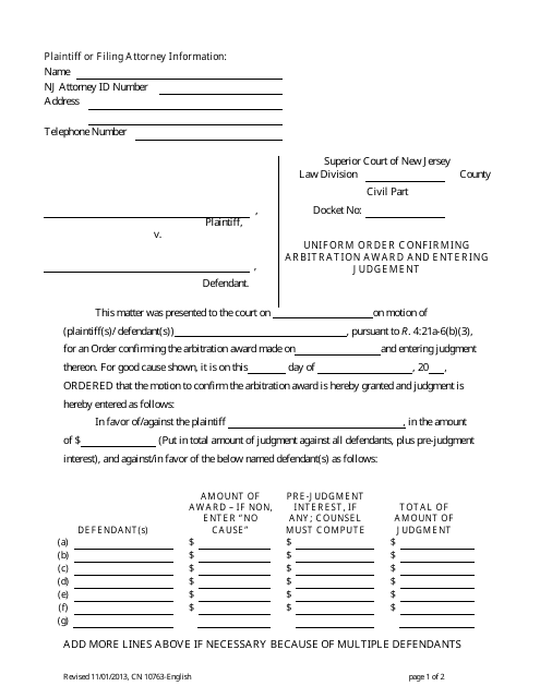 Form 10763  Printable Pdf