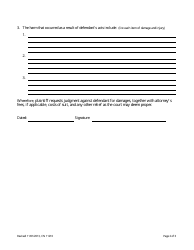 Form 11210 Complaint - New Jersey, Page 2