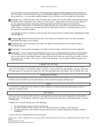Instructions for Form 10.03-E Civil Stalking Protection Order or Civil Sexually Oriented Offense Protection Order - Ohio, Page 2
