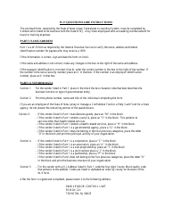 Form W-9 Questionnaire - New Jersey