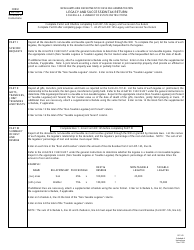 Form DP-145 Schedule A Summary of Estate - New Hampshire, Page 2