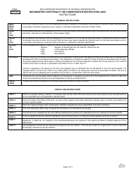 Form PA-61 Inconsistent Use Penalty on Conservation Restriction Land - New Hampshire, Page 3