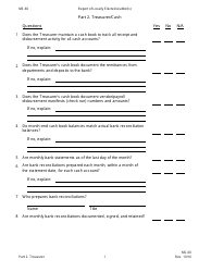 Form MS-60 Report of Locally Elected Auditor(S) - New Hampshire, Page 10
