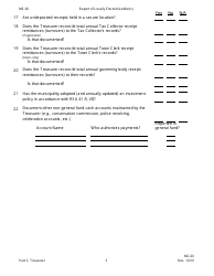 Form MS-60 Report of Locally Elected Auditor(S) - New Hampshire, Page 12