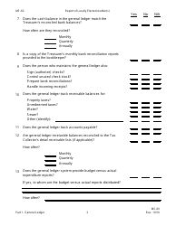 Form MS-60 Report of Locally Elected Auditor(S) - New Hampshire, Page 6