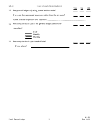 Form MS-60 Report of Locally Elected Auditor(S) - New Hampshire, Page 7