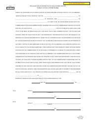 Document preview: Form CD-18 Tobacco Tax Credit Bond - New Hampshire