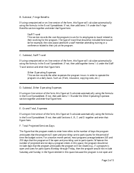 Instructions for Form 732A Adult Day Services Daily Cost Computation Worksheet - North Carolina, Page 2