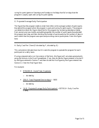 Instructions for Form 732A Adult Day Services Daily Cost Computation Worksheet - North Carolina, Page 3
