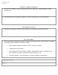 Form SFN51950 (SOI) Solicitation of Interest &quot;test the Waters&quot; - North Dakota, Page 2
