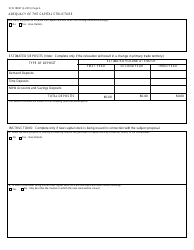 Form SFN18857 Application to Move Main Office or Facility (&quot;branch&quot;) - North Dakota, Page 6