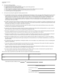 Form SFN53742 (RO) &quot;Rescission Offer&quot; - North Dakota, Page 2