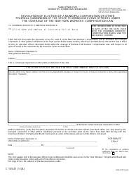 Document preview: Form C-105.41 Revocation of Election of a Municipal Corporation or Other Political Subdivision of the State to Bring Executive Officers Under Coverage of Wcl - New York