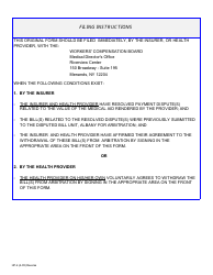Form HP-4 Notice to Chair: Health Provider&#039;s and Insurer&#039;s Withdrawal of Request for Arbitration - New York, Page 2
