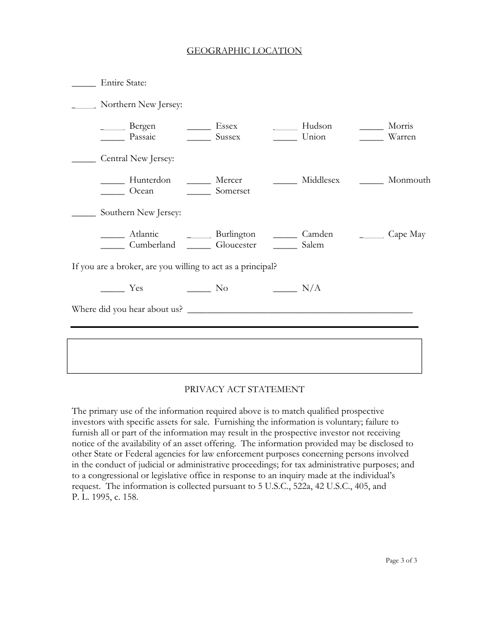 Investor Profile - New Jersey, Page 3