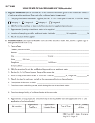 DEQ Form 2M1 Application for Permit to Discharge Municipal/Domestic Wastewater - Oklahoma, Page 10