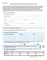 DEQ Form 2M1 Application for Permit to Discharge Municipal/Domestic Wastewater - Oklahoma, Page 9