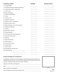 DEQ Form CWHP Checklist for Wellhead Protection - Oklahoma, Page 2