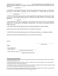 Order to Terminate or Sever Lease or Rental Agreement - New York, Page 3