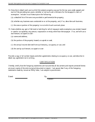 Form 10968 &quot;Standard Interrogatories to Be Served on Taxpayers for Exemption Cases&quot; - New Jersey, Page 2