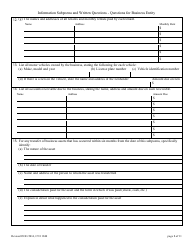 Form 11840 Appendix XI-L Information Subpoena - New Jersey, Page 8