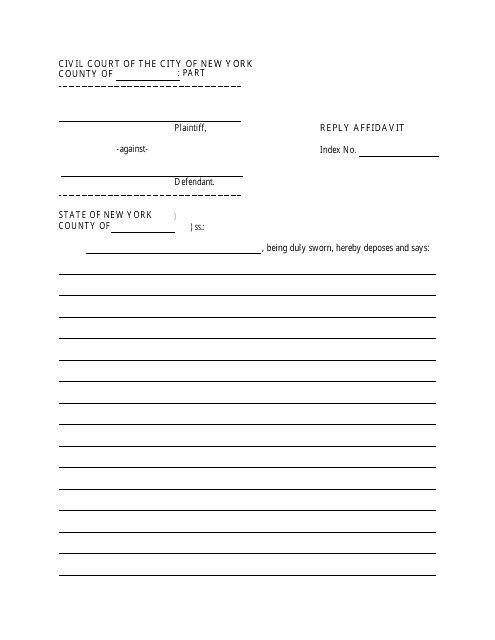 Form CIV-GP-123-I  Printable Pdf