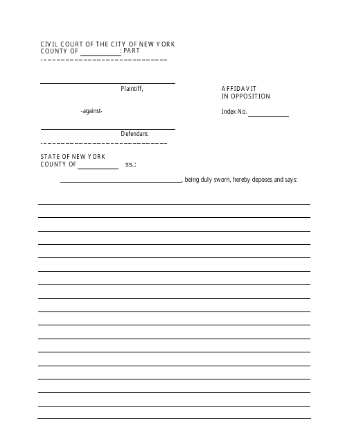Form CIV-GP-122-I  Printable Pdf