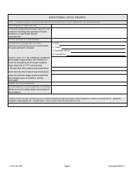 DEQ Form 100-930 Voluntary Disclosure / Self-reporting of Noncompliance - Oklahoma, Page 4