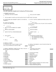 Form DOH-694 &quot;Hospital and Community Patient Review Instrument (Hc-Pri)&quot; - New York