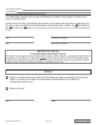 Form NHJB-2668-P Motion for Distribution of Insolvent Estate - New Hampshire, Page 2