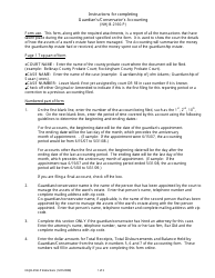 Instructions for Form NHJB-2160-P Guardian&#039;s/Conservator&#039;s Accounting - New Hampshire