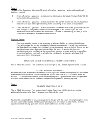 Instructions for Form NHJB-2160-P Guardian&#039;s/Conservator&#039;s Accounting - New Hampshire, Page 3