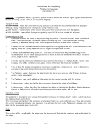 Document preview: Instructions for Form NHJB-2619-P Petition to Expunge - New Hampshire