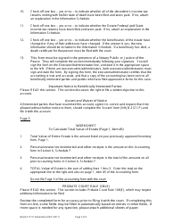 Instructions for Form NHJB-2117-P Executor&#039;s/Administrator&#039;s Accounting - New Hampshire, Page 3