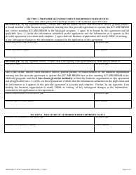 Form ODM03642 Addendum to Odm 03623 for Intermediate Care Facilities for the Mentally Retarded (Icfs/Mr): Behavioral Redirection and Medical Monitoring Outlier Services - Ohio, Page 4