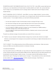 Form ODM03748 Certificate of Group Health Plan Coverage - Ohio, Page 4