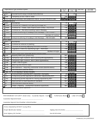 Form PERM33 Highway Work Permit Application for Non-utility Work - New York, Page 6